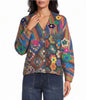 Printed Cardigan