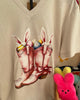Boots & Bunny Ears Graphic T-Shirt