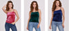 Velour cami