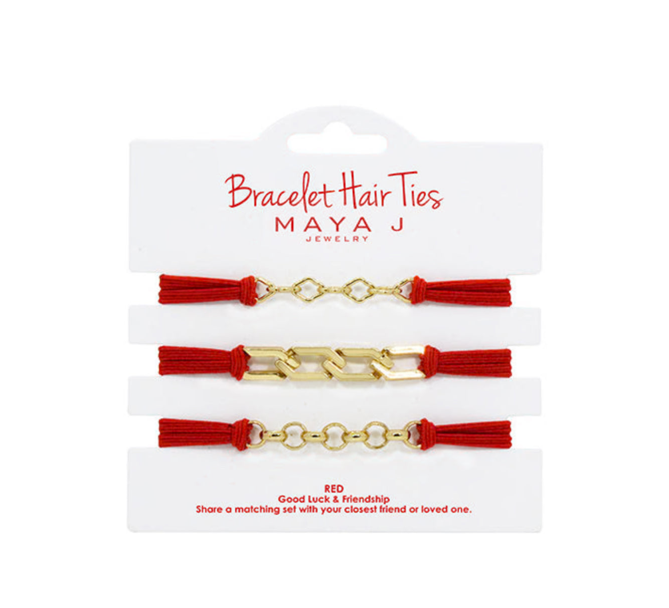 Bracelet hair ties