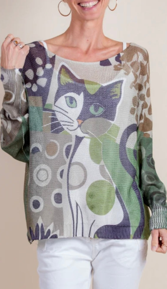Gigi Moda cat sweater