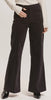 FIONA WIDE LEG HIGH RISE JEANS BLACK CORDUROY