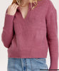 Another Love Notched round neck sweater