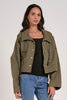 Olive Green Over Sized Jacket