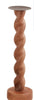 Twisted Wood Candle Stick - 3 Sizes