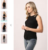 Cleo Ribbed Sleeveless Top - 7 Colors