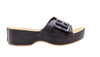 Bertha Sandal Cork or Black