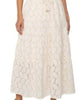 Vanilla Eyelet Skirt