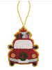 Beaded Christmas Ornament-4 Options