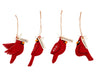 Cardinal Ornaments - 4 Styles