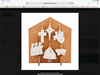 Mudpie Nativity Ornaments