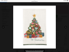 MudPie Christmas Printed Tea Towels