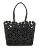 Black Crochet Tote bag