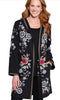 Hooded Long Embroidered Jacket