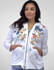 French Terry embroidery hoodie