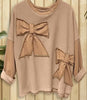 Long Sleeve Bow Top
