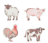 Farm Animal Pop UP Sponges
