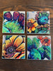 Ceramic Cactus Coaster Set of 4