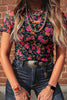 Mesh Floral Top