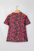 Mesh Floral Top