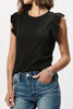 North Ruffle Sleeve Top/7 Colors