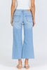 Holly Light Washed Frayed Jeans