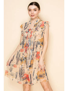 Cactus Desert Dress