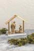 Gold Nativity Scene