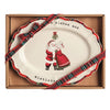 Christmas Sentiment Plates