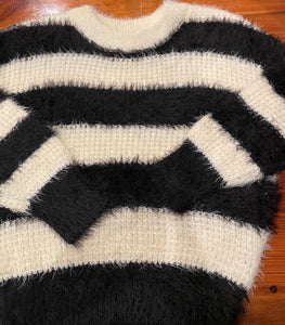 Beetlejuice Fuzzy Sweater Isadora