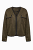 Olive Suede Jacket