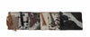 Cowhide clutch purse