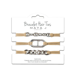 Bracelet hair ties