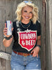 Graphic T-Shirt (Cowboys and Beer)