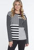 Tru luxe color block knit top