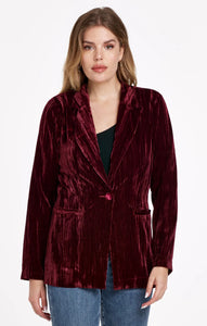 Velvet blazer