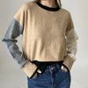 Preston color block sweater