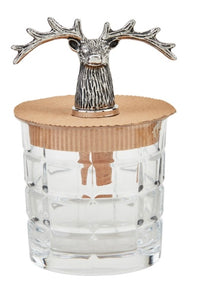 Double Old Fashioned Glass with Stopper