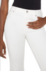 Hannah Crop Flare - White