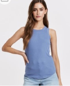 Cleo Ribbed Sleeveless Top - 7 Colors
