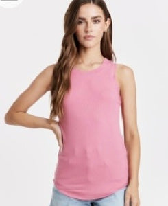 Cleo Ribbed Sleeveless Top - 7 Colors
