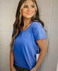Vanya Tee in Azure Blue