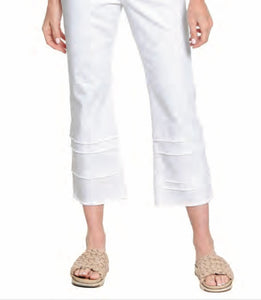 Crop White Jean