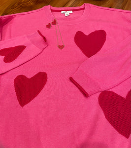 Heart sweater