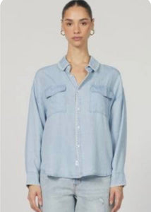 Adrianna Chambray with Embroidery