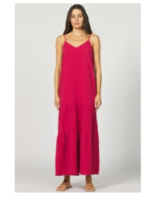 Red Salsa Maxi Dress