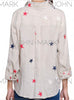Star Embroidered  Blouse