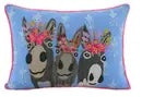 Three Amigos Donkey Pillow