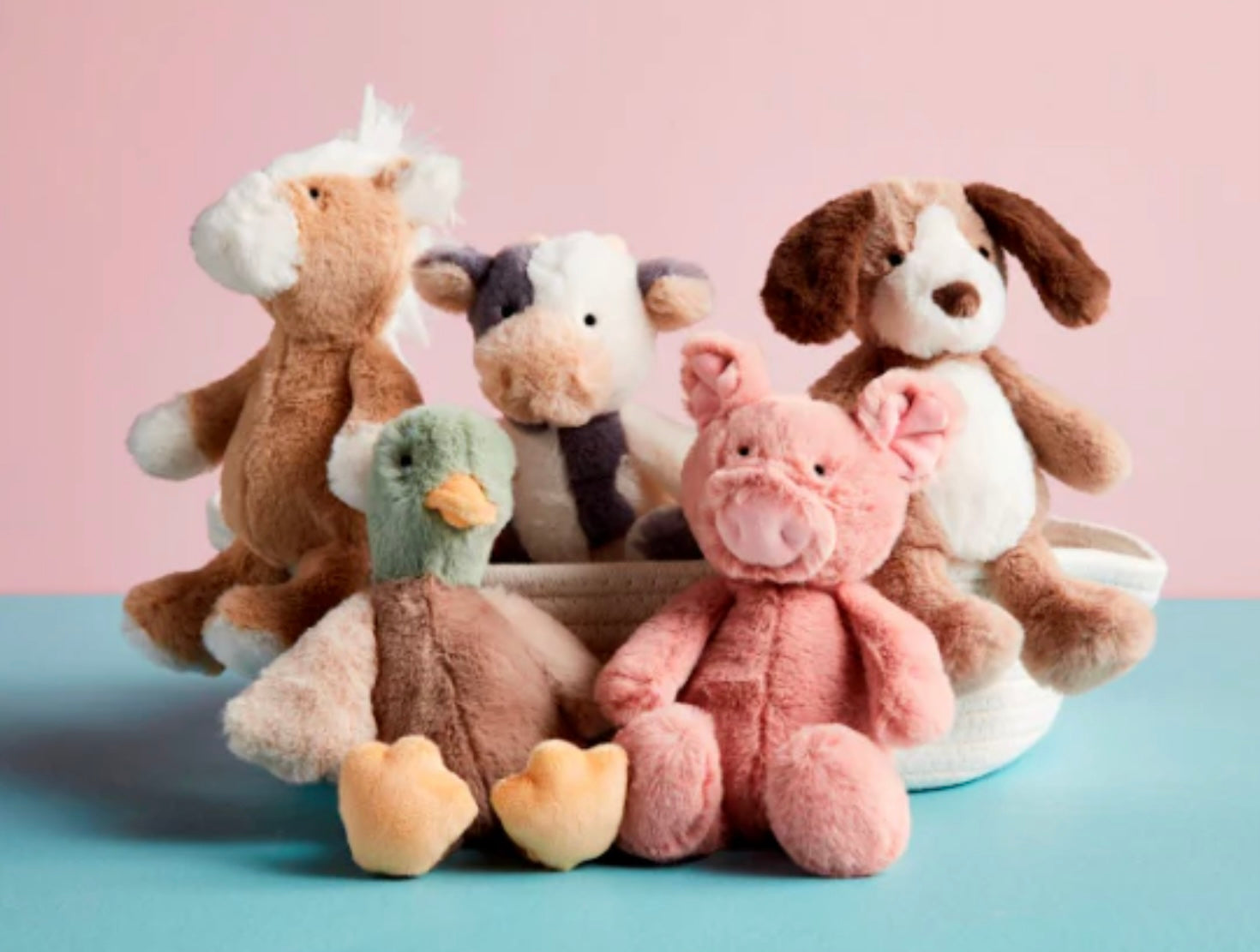 Plush Farm Toys
