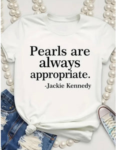 Pearls Always T-Shirt